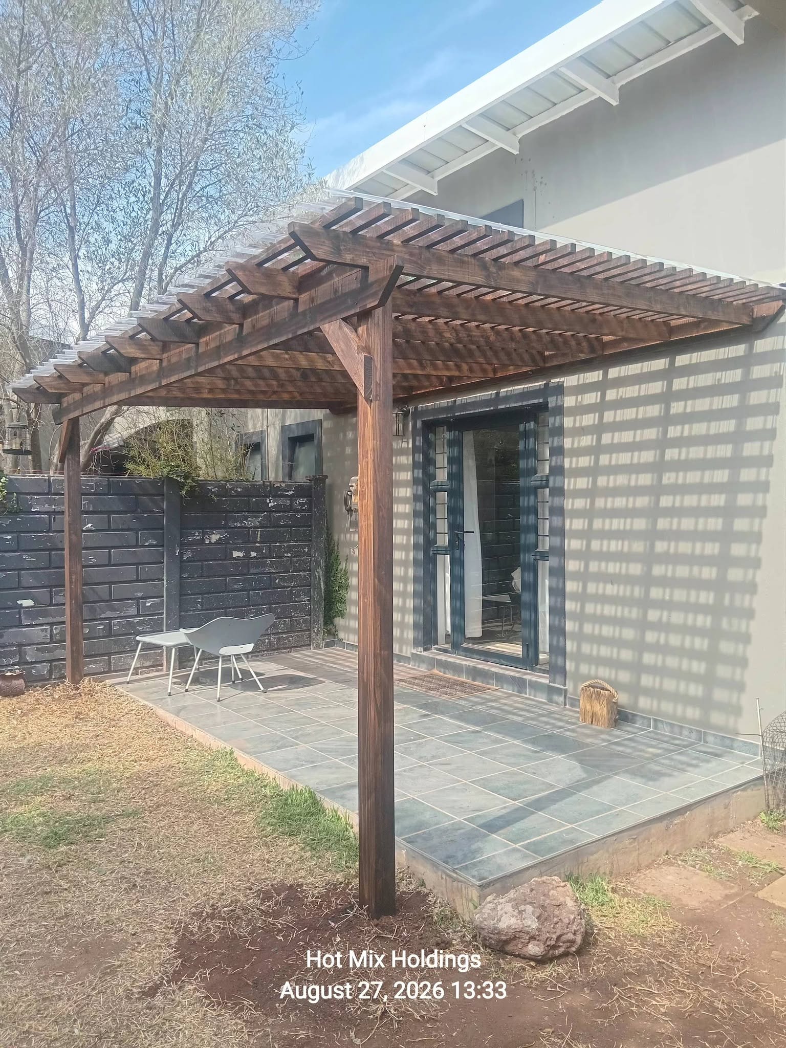 Pergola Shades project 37 by Hot Mix Holdings